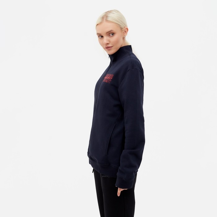 Толстовка на молнии President, размер XS, цвет чёрный