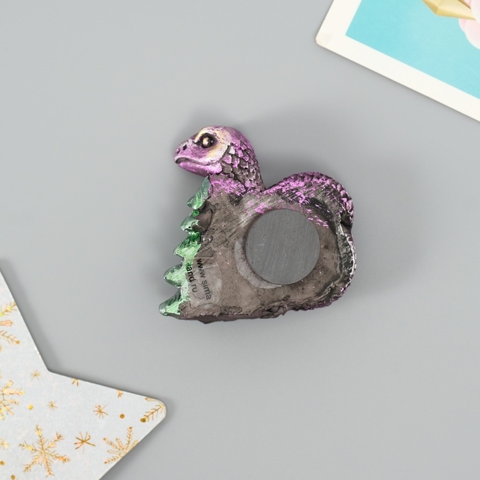 Магнит полистоун Магнит полистоун "Новогодняя змейка" МИКС 6х1,5х5 см