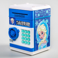 Копилка сейф, 20 см х 14,5 см х 14 см "Эльза", Холодное сердце Копилка сейф, 20 см х 14,5 см х 14 см "Эльза", Холодное сердце