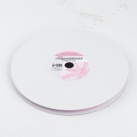 Лента бархатная, 6 мм, 18 &plusmn; 1 м, цвет розовый №08