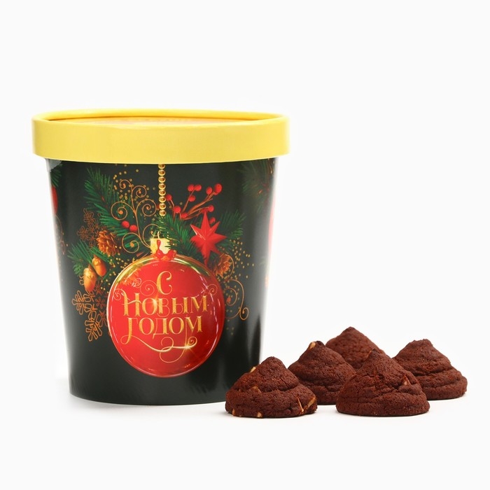 Новый год! Печенье брауни в стакане &laquo;С Новым годом&raquo;, 120 г