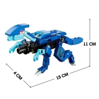 Конструктор Динобот «Вождь Тираннозавр», 6 видов, МИКС Конструктор Динобот «Вождь Тираннозавр», 6 видов, МИКС
