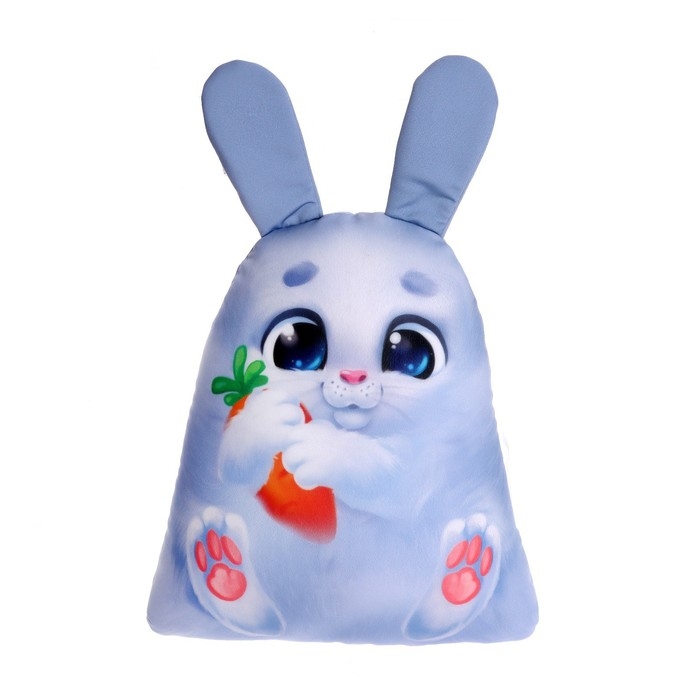 Игрушка антистресс &laquo;Заяц с морковкой&raquo;, 15х23 см