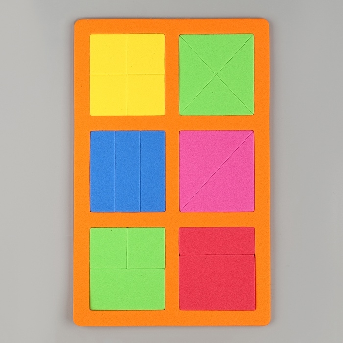 Набор фигурок из EVA Набор фигурок из EVA "Геометрия" МИКС