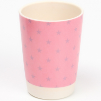 Набор бамбуковой посуды &laquo;Единорожка&raquo;, тарелка, миска, стакан, приборы, 5 предметов