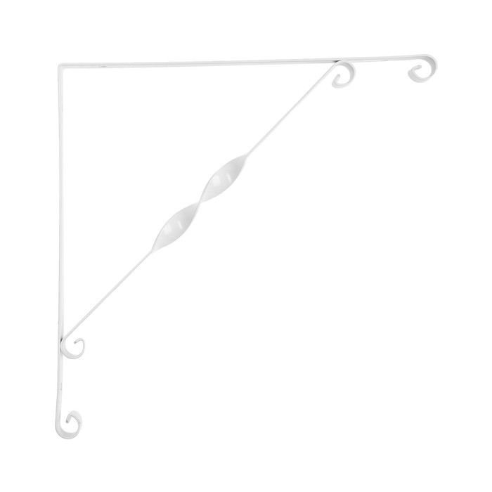 Кронштейн, LIGHT, 300х300, металл, белый Кронштейн, LIGHT, 300х300, металл, белый