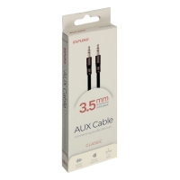 Кабель Exployd EX-K-635 Jack 3.5(м) - Jack 3.5(м), для микро и наушников, 2 м, черный Кабель Exployd EX-K-635 Jack 3.5(м) - Jack 3.5(м), для микро и наушников, 2 м, черный