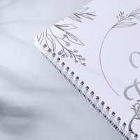 Книга пожеланий &laquo;Для тёплых пожеланий&raquo;, на пружине, 21,5 х 21 см.