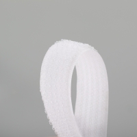 Липучка гибридная, 20 мм &times; 25 &plusmn; 1 м, цвет белый