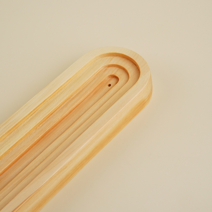 Подставка из цельного массива кедра Sima-Land Home, натуральный цвет, 24,5&times;7&times;2,5 см