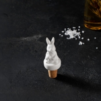 Пробка для бутылки Доляна &laquo;Зайка&raquo;, 10 см