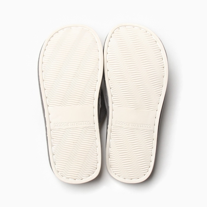 Тапочки женские размер 38-39, цвет серый Тапочки женские размер 38-39, цвет серый