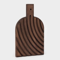 Доска разделочная для подачи Wild Kitchen, 29&times;17&times;2.5 см, граб темный