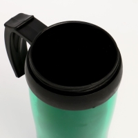 Термокружка, 400 мл, Комфорт "Визави", 12.5 х 17 см, зеленая