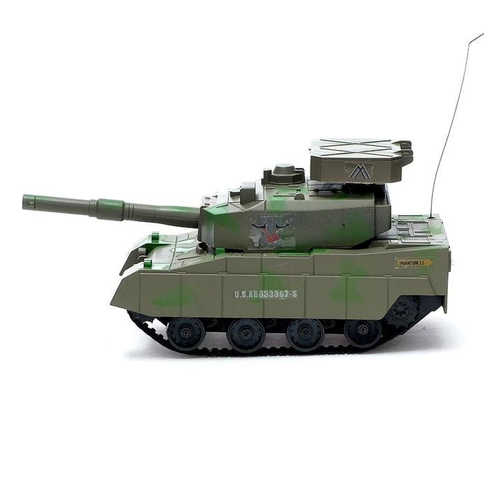 Танк радиоуправляемый «Победа», стреляет пульками, с аккумулятором Танк радиоуправляемый «Победа», стреляет пульками, с аккумулятором