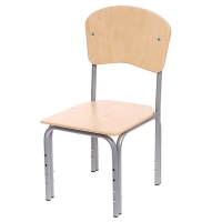 Стул регулируемый &laquo;Кузя&raquo;, фанера (1-3), спинка-бублик