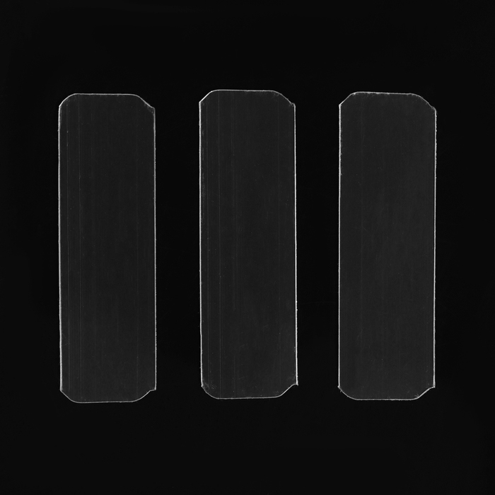 Двусторонняя клейкая лента, многоразовая, прозрачная, 1.2×3.8 см, набор 60 шт Двусторонняя клейкая лента, многоразовая, прозрачная, 1.2×3.8 см, набор 60 шт