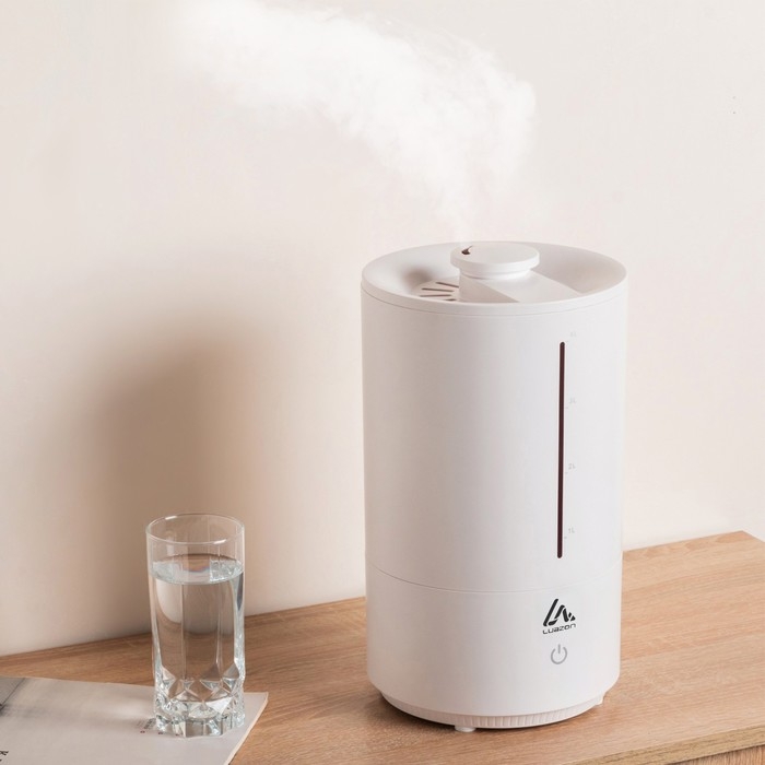 Увлажнитель воздуха Luazon HM-8, ультразвуковой, 25Вт, 4л, 20м2, белый Увлажнитель воздуха Luazon HM-8, ультразвуковой, 25Вт, 4л, 20м2, белый