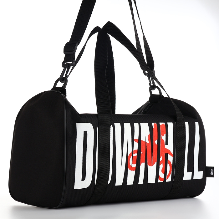 Сумка спортивная мужская, TEXTURA, маленький размер, цвет чёрный Сумка спортивная мужская, TEXTURA, маленький размер, цвет чёрный