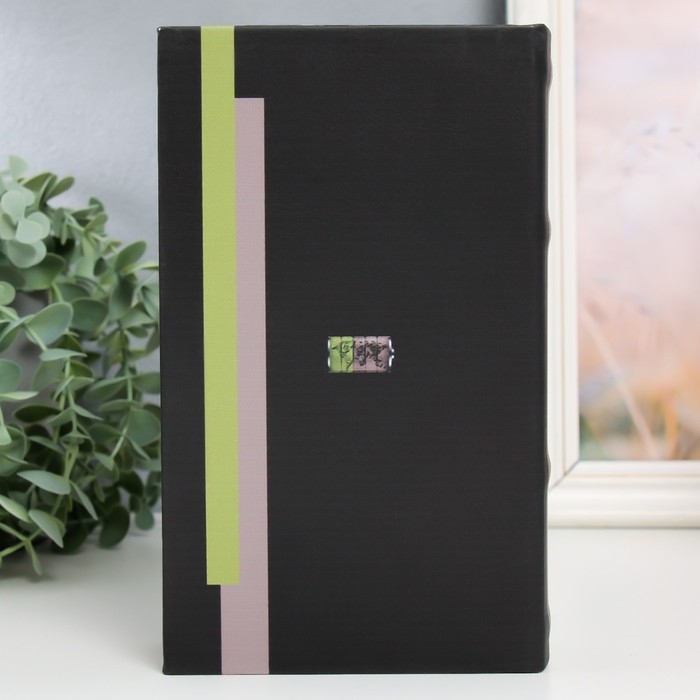 Сейф-книга дерево кожзам Сейф-книга дерево кожзам "Зелёная земля" 21х13х5 см