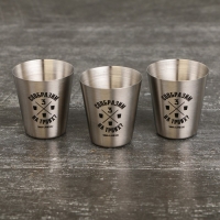 Стопки, набор &laquo;Сообразим на троих&raquo;, 3 шт