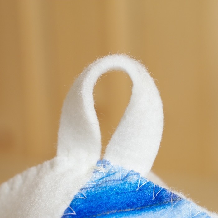 Новый год Шапка для бани принтованная Новый год Шапка для бани принтованная "Директор бани"