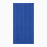 Полотенце махровое жаккардовое 30х60см, синий 280г/м, хлопок 100%