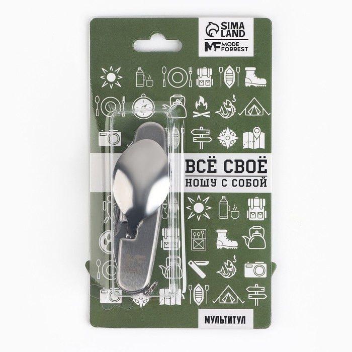 Мультитул &laquo;Все свое&raquo;, 4 в 1, 9.2 х 3 см