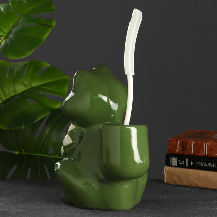 Подставка под ёрш Подставка под ёрш "Царевна-лягушка", с ёршиком