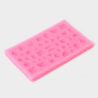 Молд &laquo;Драгоценные камни&raquo;, силикон, 11&times;7 см, цвет МИКС