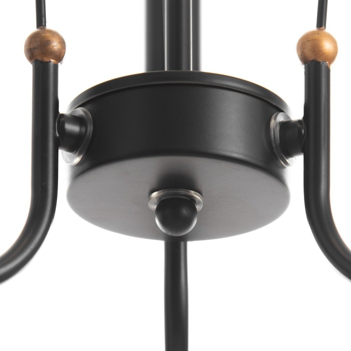 Люстра Люстра "Беатрис" 3xE14 40Вт черно-золотой 56,5х56,5х48,5-105 см BayerLux