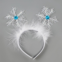 Новый год! Карнавальный набор &laquo;Снежинка&raquo;: ободок, жезл