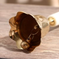 Колокольчик "Ист" латунь, смола 18 см Колокольчик "Ист" латунь, смола 18 см