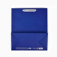 Пакет подарочный новогодний ламинированный &laquo;С Новым годом&raquo;, глиттер, ML 23 х 27 х 11.5 см, Новый год