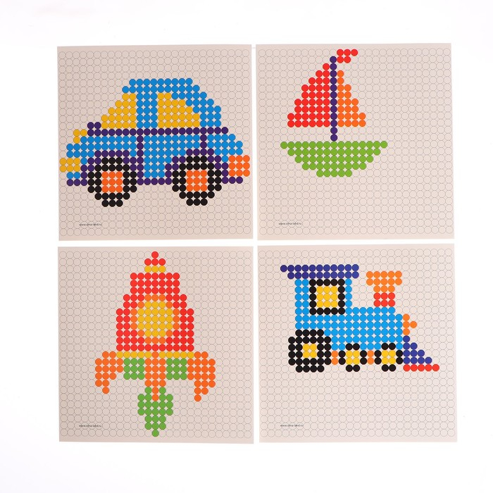 Термомозаика &laquo;Транспорт&raquo; с пинцетом