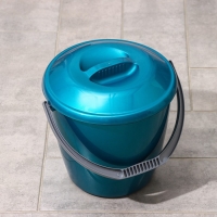 Ведро с крышкой &laquo;Удачное&raquo;, 7 л, цвет МИКС