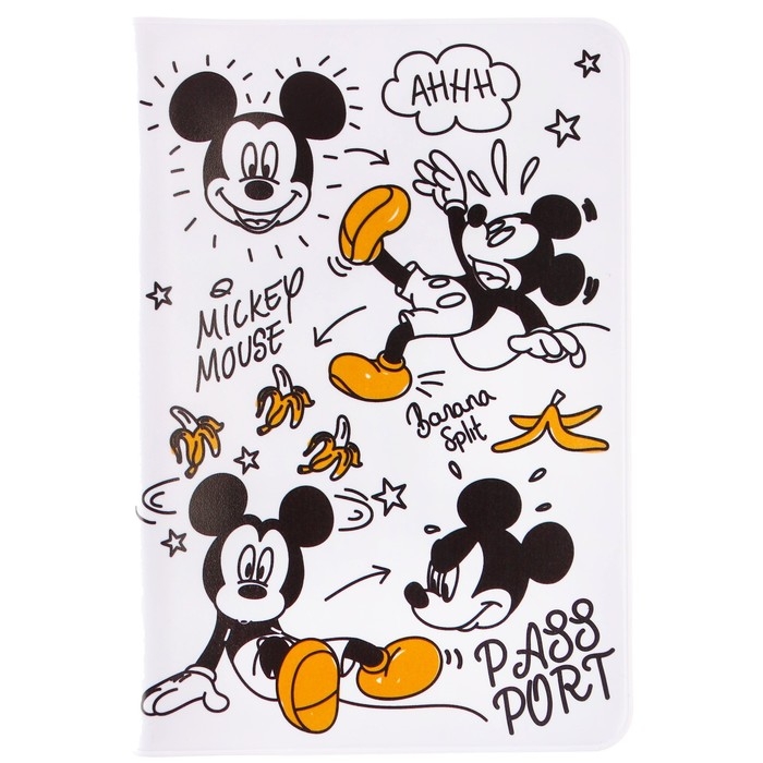 Паспортная обложка, Микки Маус Паспортная обложка, Микки Маус