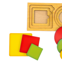 Рамка - вкладыш многоуровневая &laquo;Геометрия&raquo;