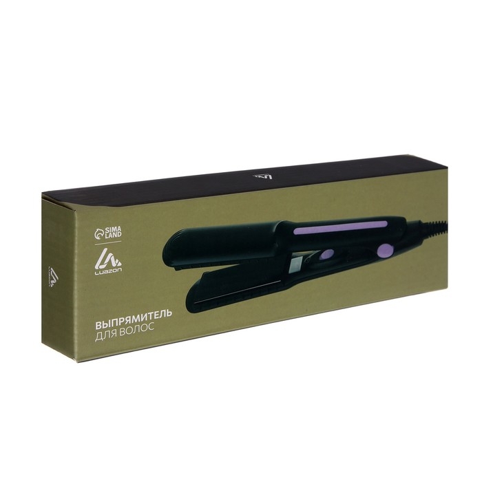 Выпрямитель Luazon LW-22, 45 Вт, керамическое напыление, нагрев до 150 °C, черный Выпрямитель Luazon LW-22, 45 Вт, керамическое напыление, нагрев до 150 °C, черный