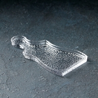 Блюдо стеклянное сервировочное &laquo;Флес&raquo;, 18&times;8,8 см