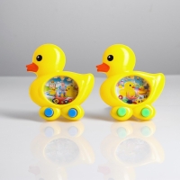 Водная игра с колечками &laquo;Утёнок&raquo;, цвета МИКС