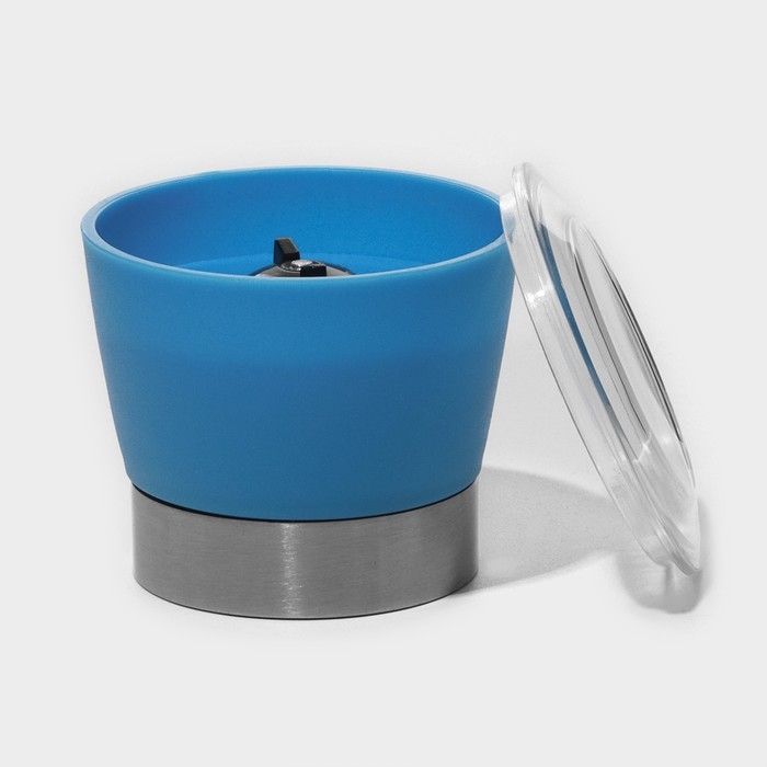 Мельница для специй Доляна &laquo;Модерн&raquo;, 200 мл, 6,5&times;19 см, цвет синий