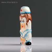 Штоф фарфоровый &laquo;Медсестра&raquo;, 0.35 л, в упаковке книге