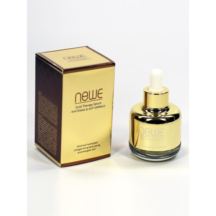 Сыворотка для лица NEWE, GoldTherapy, премиум, 40 мл