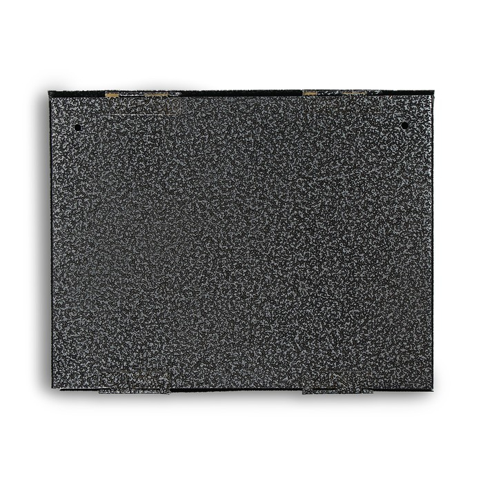 Ящик почтовый с замком, горизонтальный «Широкий», серебристый Ящик почтовый с замком, горизонтальный «Широкий», серебристый