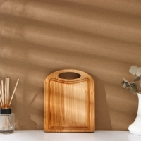 Набор разделочных досок на подставке Adelica, 3 шт: 38&times;18, 30&times;18, 22&times;18 см, берёза