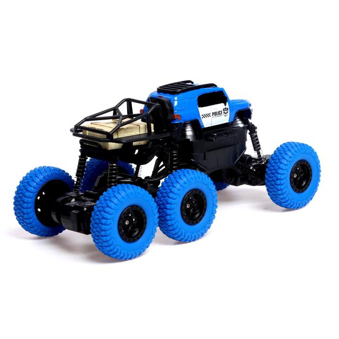 Джип радиоуправляемый &laquo;Полиция&raquo;, работает от аккумулятора