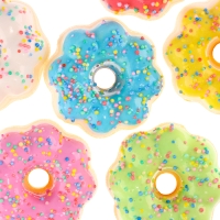 Мялка сквиши &laquo;Пончик&raquo;, цвета МИКС