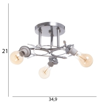 Люстра "Жаннета" бп 3х40Вт Е27 Хром МОДЕЛЬ: 2800064 Люстра "Жаннета" бп 3х40Вт Е27 Хром МОДЕЛЬ: 2800064