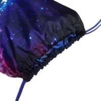 Мешок для обуви 420 х 340 мм, Calligrata МСО-5С, (мягкий полиэстер, плотность 210D), "Вперёд к знаниям"